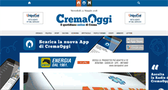 Desktop Screenshot of cremaoggi.it